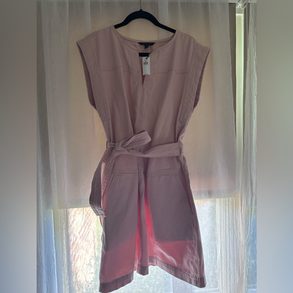 Bananna Republic Pink Denim Dress